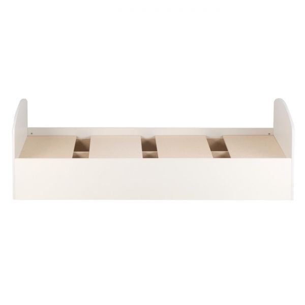 Кровать Мальвина с/м 800х2000, 840х650х2030, Белая/Фотопечать