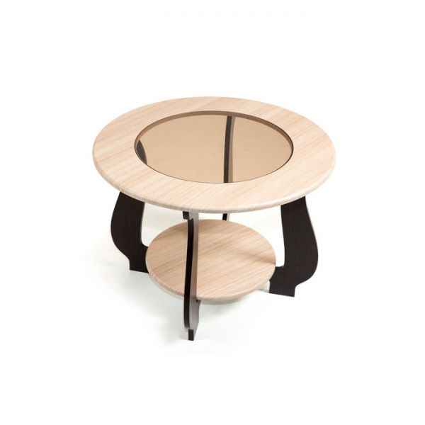 Стол журнальный СЖ-24, 700x700x520, Дуб