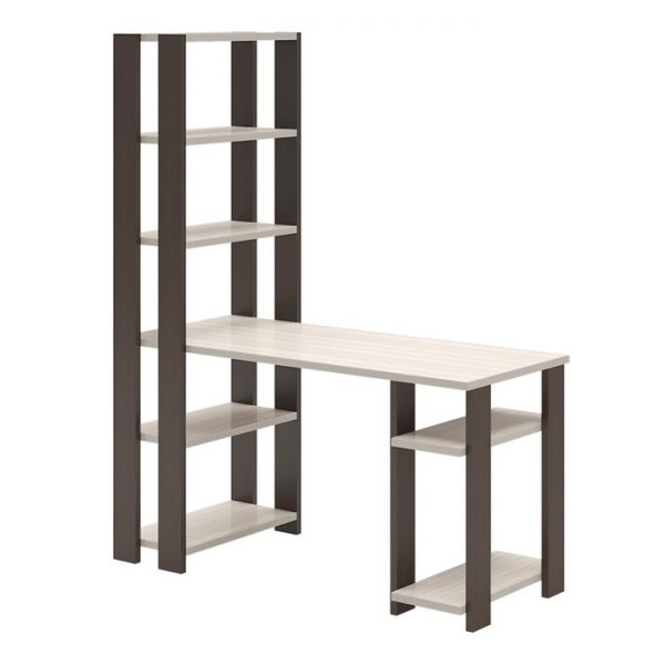 Компьютерный стол, 1400 ? 650 ? 1800 мм, цвет белый