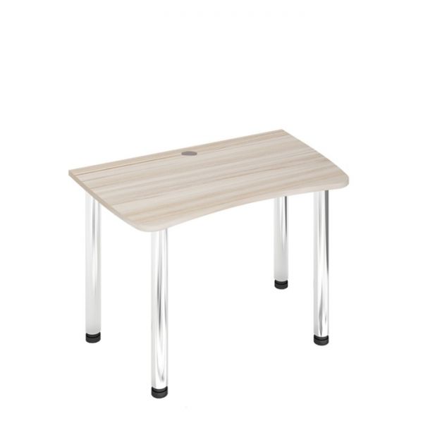 Стол СКЛ-Софт120МО, 1200 ? 750 ? 770 мм, цвет белый жемчуг