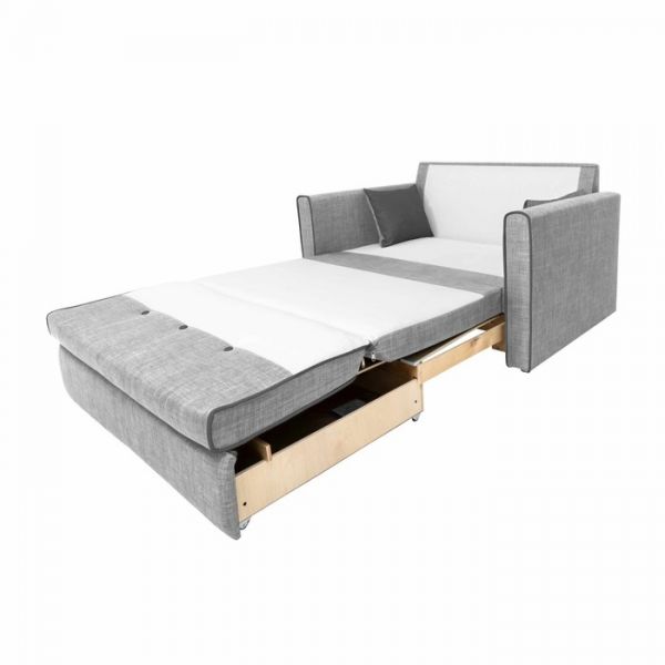 Диван прямой «Марк», механизм выкатной, цвет макро 157 / макро 281