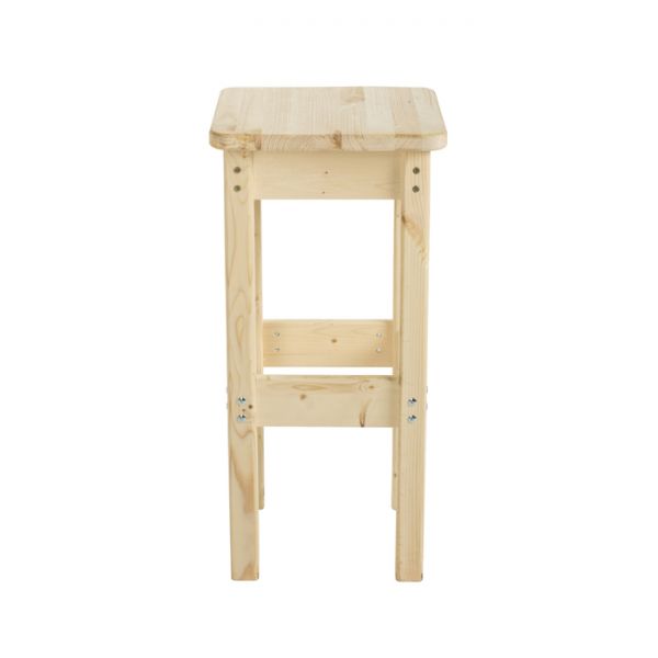 Барный стул, 400 ? 400 ? 800 мм, цвет сосна