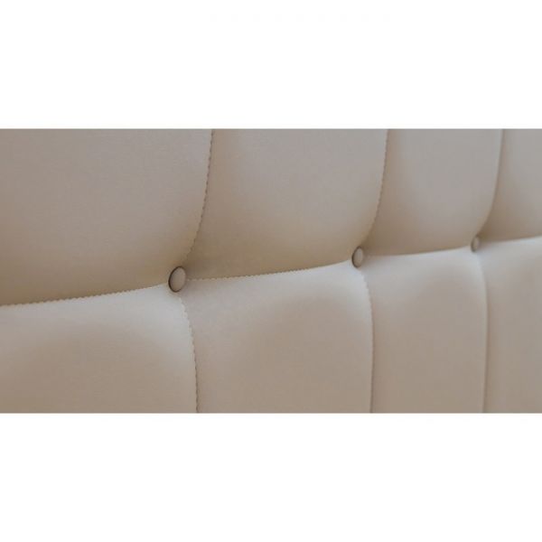 Кровать Хлоя, 1800х2000, ортопедическое осн+ПМ, Пегасо капучино/Бежево-коричневый