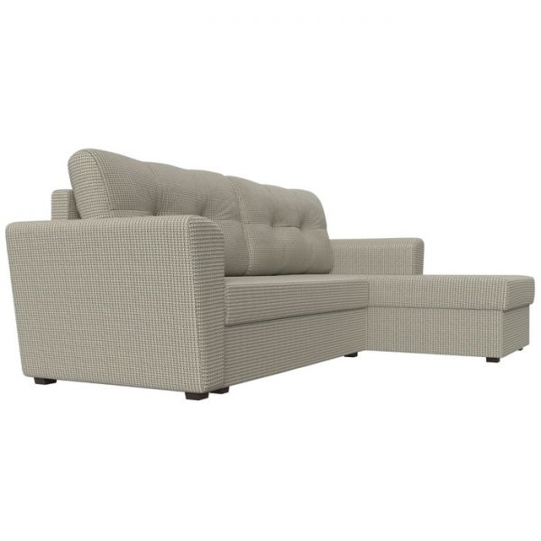 Угловой диван «Амстердам лайт», еврокнижка, правый угол, цвет корфу 02