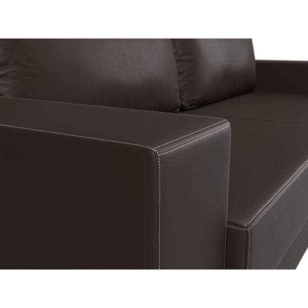 Прямой диван «Исланд», экокожа, цвет бежевый