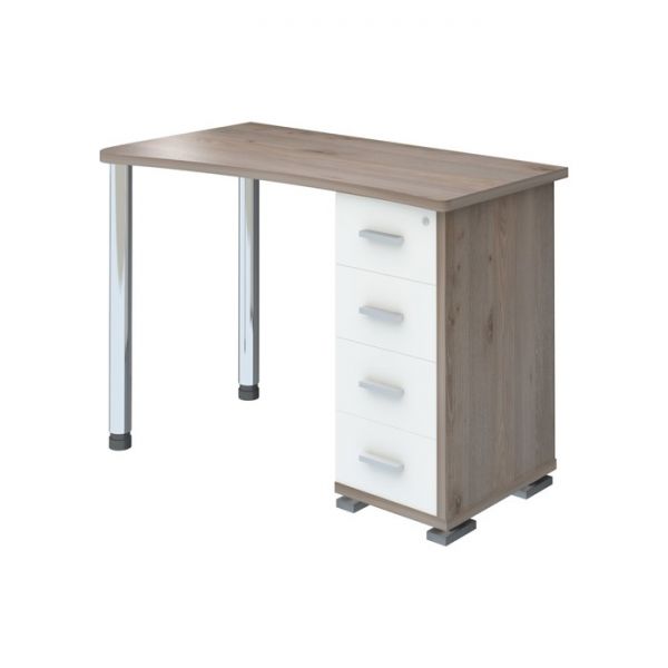 Стол СКМ-50, угол левый, 1100 ? 620 ? 770 мм, цвет венге