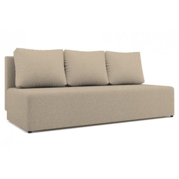 Диван «Алиса 2», бельевой ящик, механизм еврокнижка, рогожка, цвет savana grey