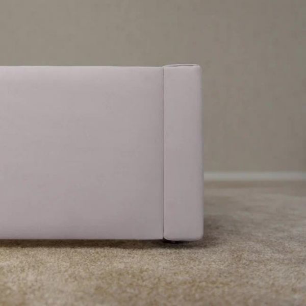 Кровать «Атриум» с ПМ, 1400 ? 2000 мм, 1 ящик, велюр, цвет velutto 10