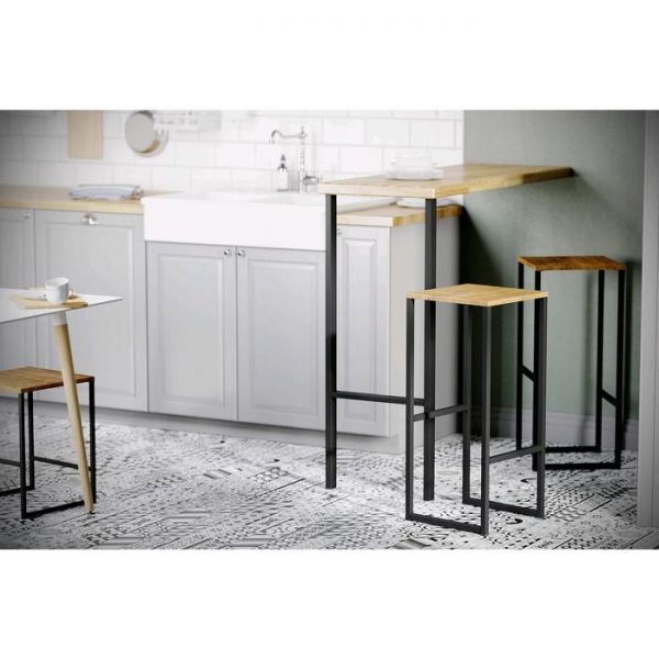 Табурет «Хайбол», 335 ? 335 ? 770 мм, цвет дуб американский