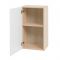 Шкаф навесной Квадро 400х310х720 Дуб сонома/Нубук Милк