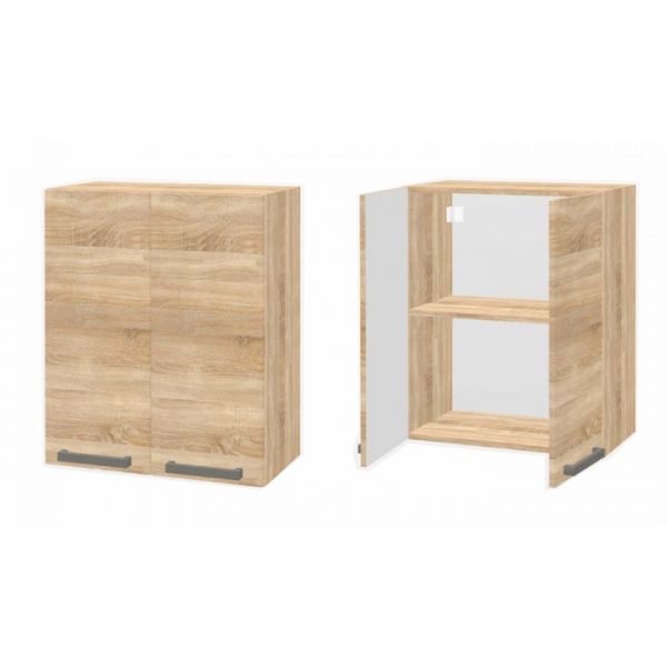 Кухня «Николь» со столешницей, размер 1.8 м, материал ЛДСП, цвет сонома / латте