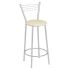 Стул барный,светло-бежевый