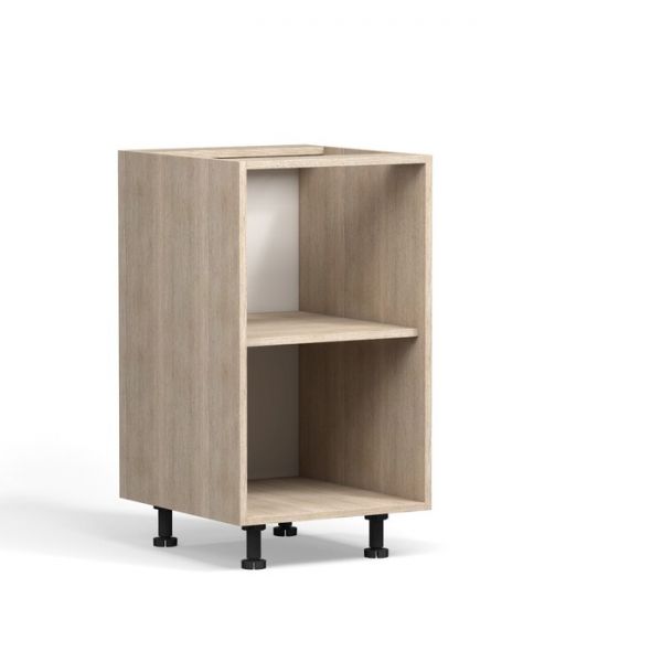 Шкаф напольный Анжелика 450х510х820 Дуб молочный/Ясень