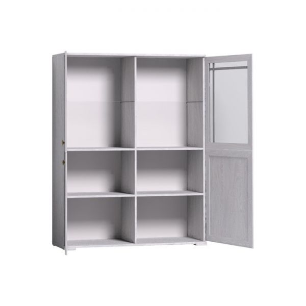 Шкаф-сервант Sherlock 22, 1204 ? 400 ? 1568 мм, цвет орех шоколадный