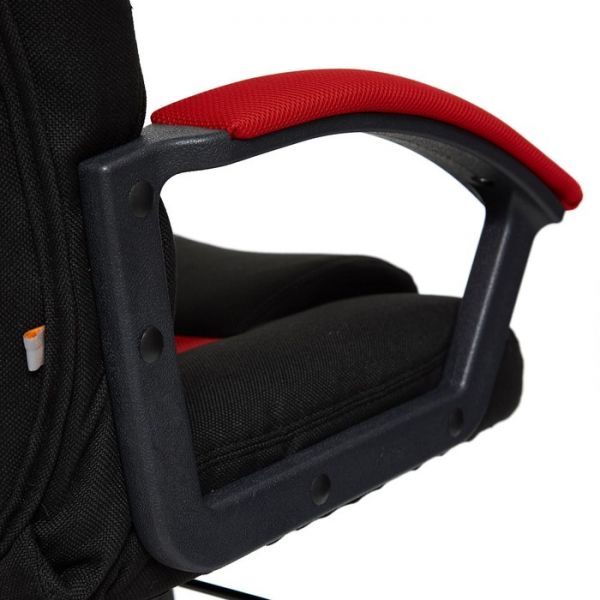 Кресло DRIVER ткань черный/красный 2603/08
