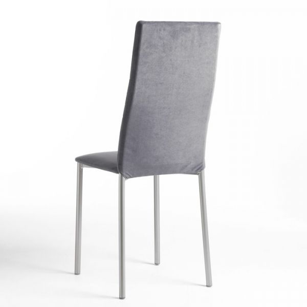 Стул "Венский-1" Графит, велюр