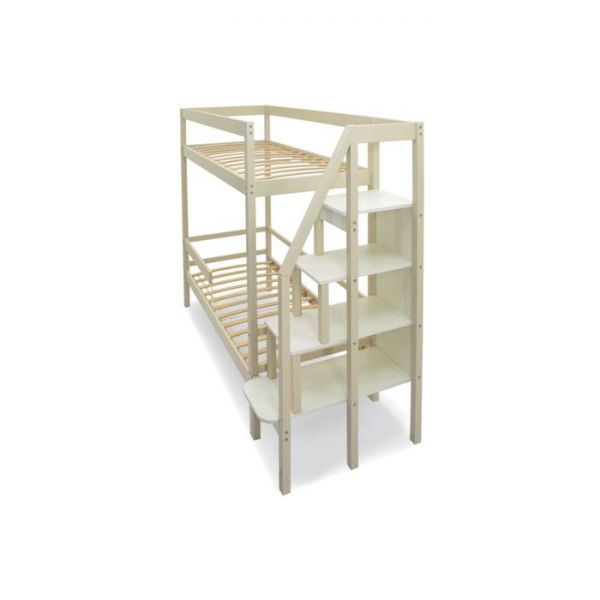 Детская двухъярусная кровать Бельмарко Svogen бежевый