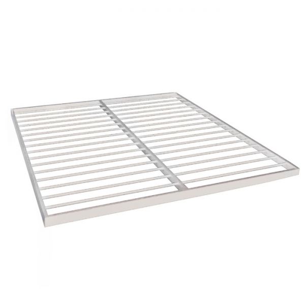 Кровать «Милана», 1200 ? 2000 мм, металл, цвет белый