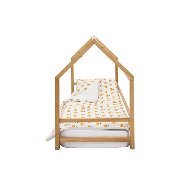 Детская кровать-домик Монтессори Бельмарко Svogen дерево