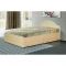 Кровать двойная с ящиками «Венеция 1», 1200 ? 2000 мм, цвет клён жемчуг глянец