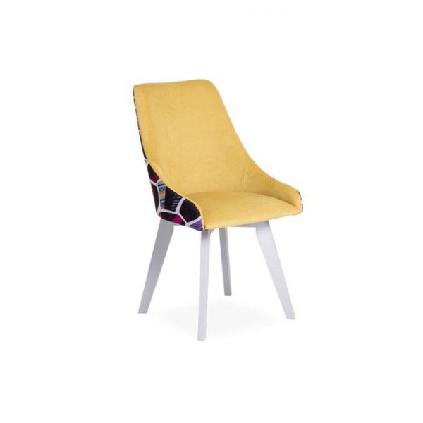 Стул Хэнк Велюр 4 Терракот/ Стандарт массив Серое дерево