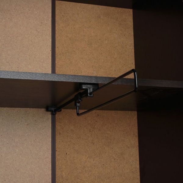 Прихожая Ксения -1 правая, 2150х1500х385, Венге/Дуб молочный