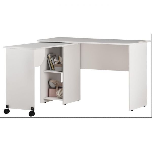 Стол письменный ПС-03 1230х591х750 белый