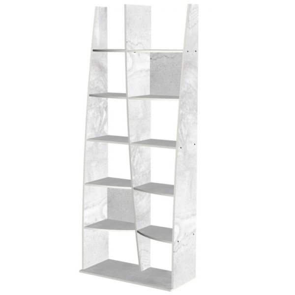 Стеллаж №5, 902 ? 410 ? 2232 мм, цвет белый