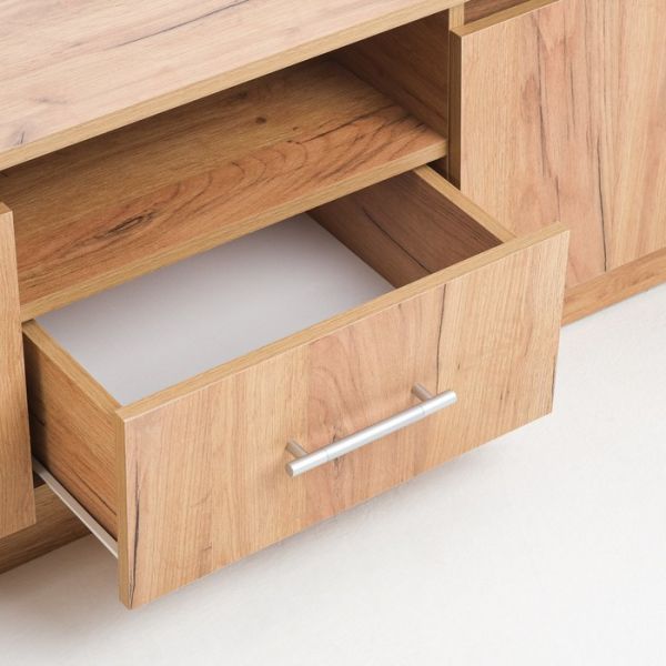 Тумба под ТВ Дели-1, 1400х420х440, Крафт золотой/Крафт золотой