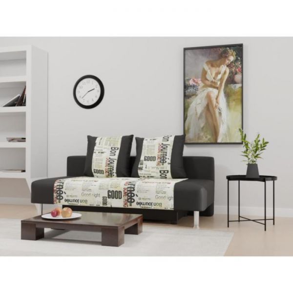 Диван «Марлин», бельевой ящик, еврокнижка, ППУ, цвет амстердам сепия