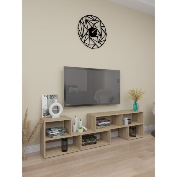 Стеллаж универсальный «Салоу», 1100 ? 500 ? 325 мм, цвет дуб сонома