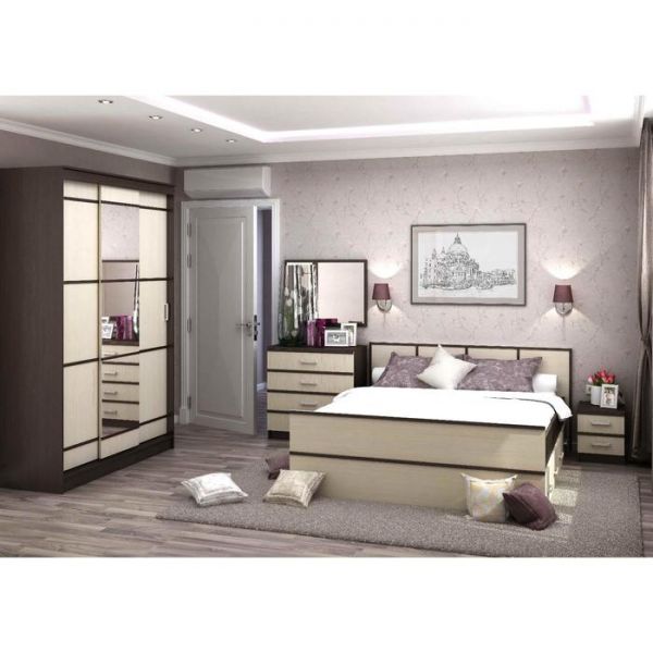 Комод Сакура-Гиккори 800х420х800 Венге/Дуб белфорт