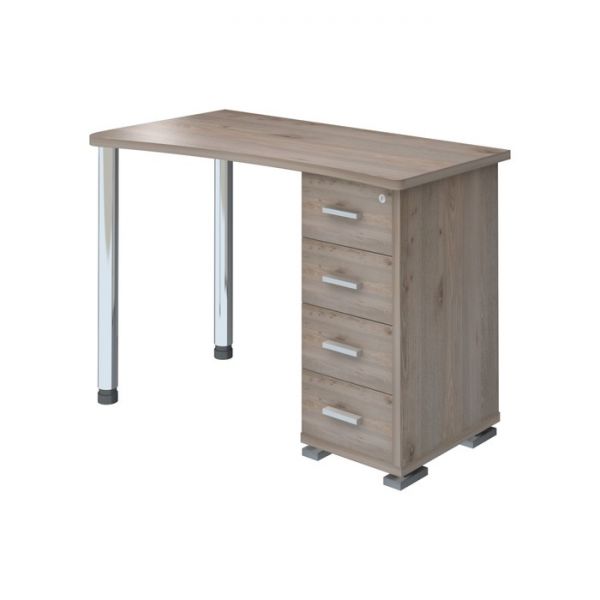 Стол СКМ-50, угол левый, 1100 ? 620 ? 770 мм, цвет венге