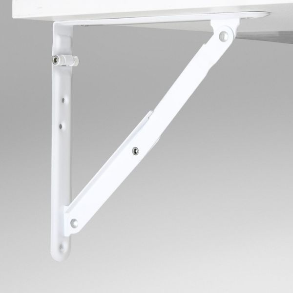 Стол подвесной с фотопечатью, 800х400х20, Белый