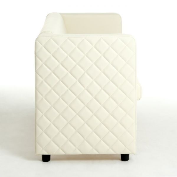 Диван "Йокки" , экокожа черный