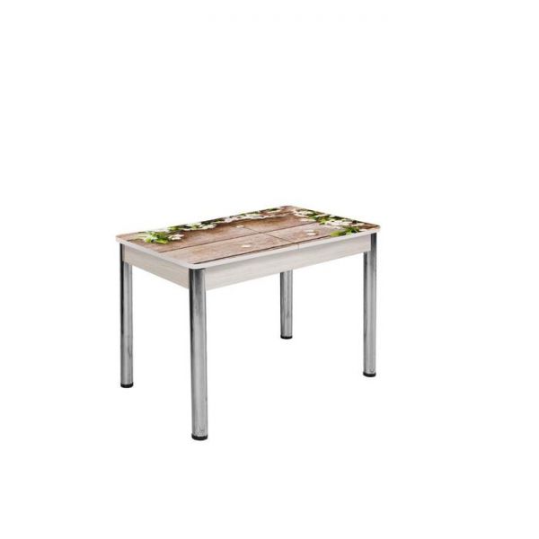 Стол раздвижной «Триумф», 870(1170) ? 600 ? 750 мм, опоры хром, цвет венге / 236743954