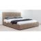 Кровать Хлоя, 1800х2000, ортопедическое осн+ПМ, Пегасо капучино/Бежево-коричневый