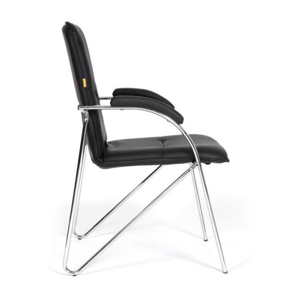 Кресло для посетителей Chairman 850 экокожа Terra 101 бежевый (собр.)