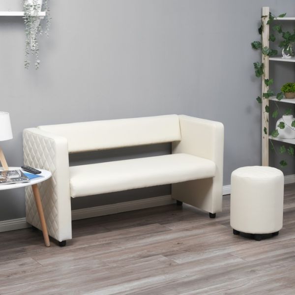 Диван "Йокки" , экокожа черный