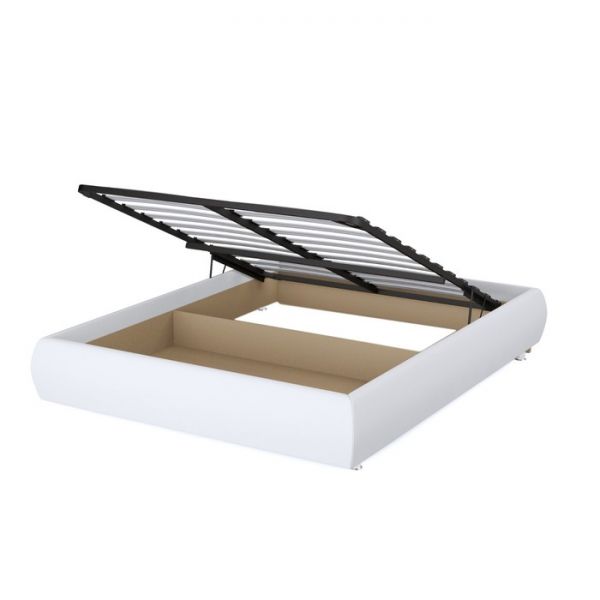 Кровать «Атриум» с ПМ, 1400 ? 2000, ортопедическое основание, цвет взбитые сливки