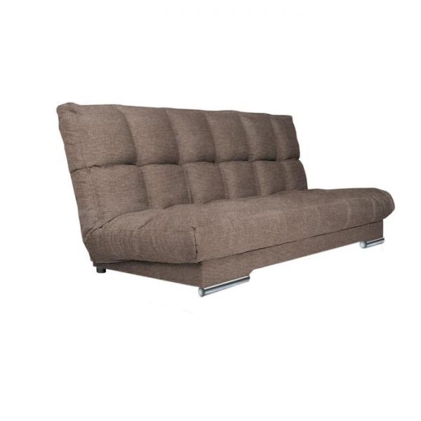 Диван «Хельга», механизм клик-кляк, ортопедические латы, рогожка, цвет savana plus ash