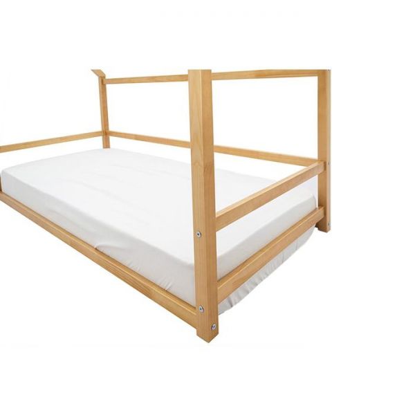 Детская кровать-домик Монтессори Бельмарко Svogen дерево