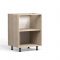 Шкаф напольный 2-дв Анжелика 600х510х820 Дуб молочный/Ясень