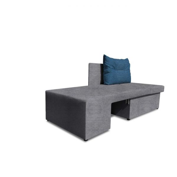 Детский диван «Лежебока», еврокнижка, рогожка, цвет savana plus vision