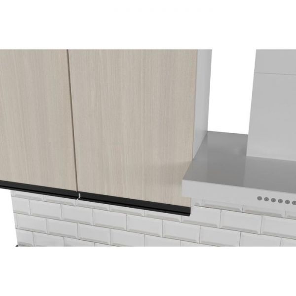 Кухонный гарнитур Соната лайт 1200х600 Ясень шимо светлый,Капри/Белый