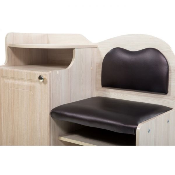 Банкетка №1, 900х430х920, Ясень/Баклажан(221)