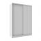 Шкаф-купе «Домашний», 1600 ? 600 ? 2300 мм, ЛДСП, цвет белый