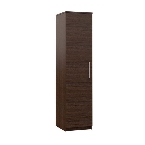 Шкаф 1-дверный «Аврора», 504 ? 574 ? 2118 мм, цвет венге / дуб молочный