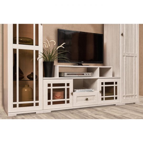 Тумба ТВ Sherlock 3, 1199 ? 400 ? 420 мм, цвет орех шоколадный