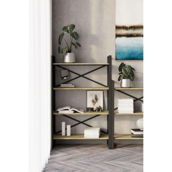 Стеллаж «Хардвиг М», 900 ? 390 ? 1395 мм, цвет белый